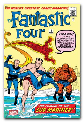 Fantastic Four #4 (1961) 2025 facsimile edition foil variant