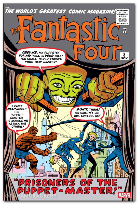 Fantastic Four #8 (1961) 2025 facsimile edition foil variant