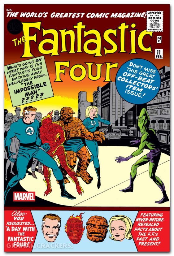 Fantastic Four #11 (1961) 2025 facsimile edition foil variant
