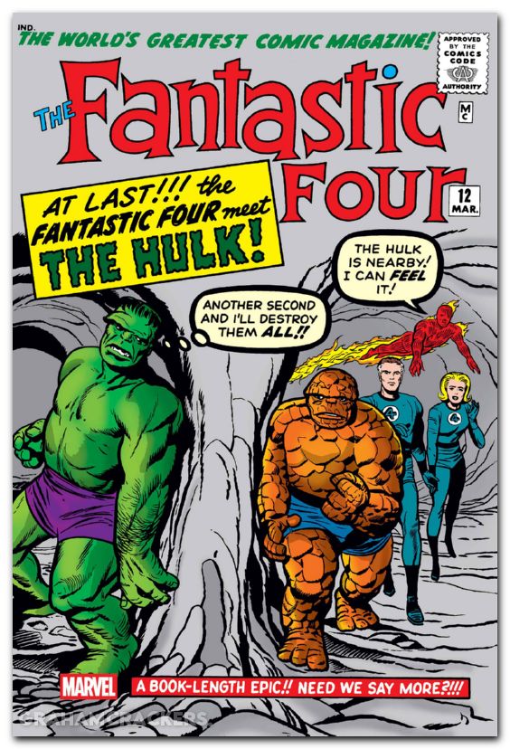 Fantastic Four #12 (1961) 2025 facsimile edition foil variant