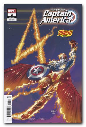 Sam Wilson Captain America #2 (2025) messina torch variant