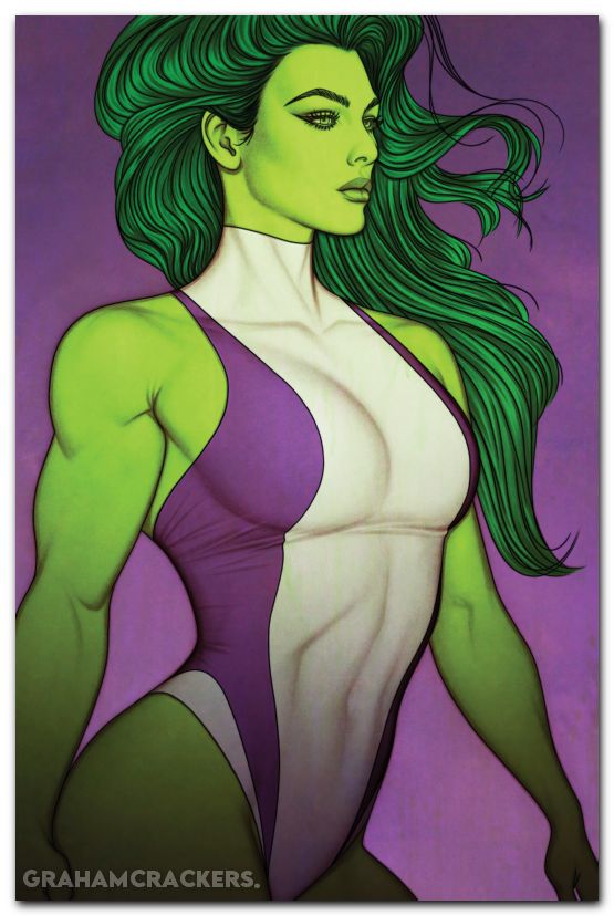 Planet She-Hulk #1 (2025) frison virgin variant