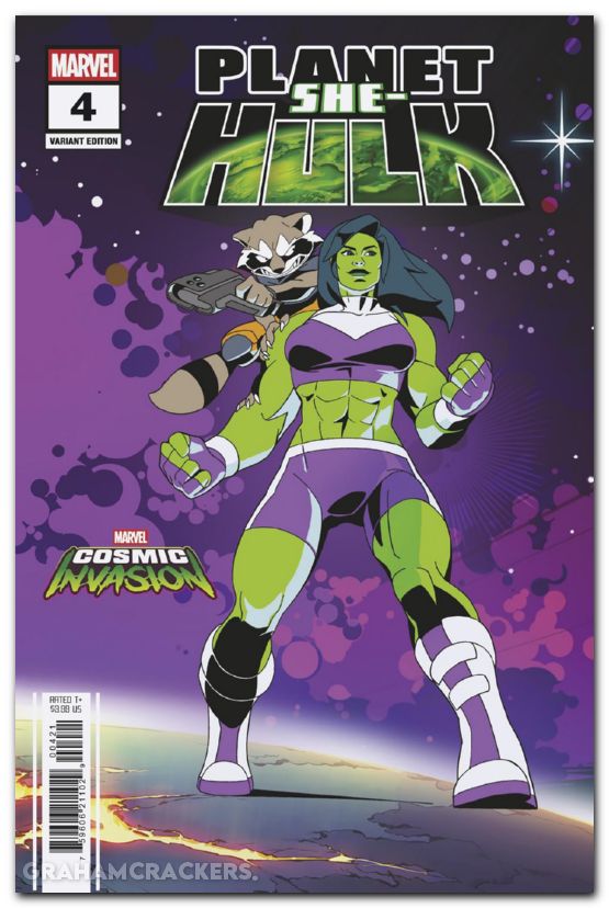 Planet She-Hulk #4 (2025) marvel cosmic invasion variant
