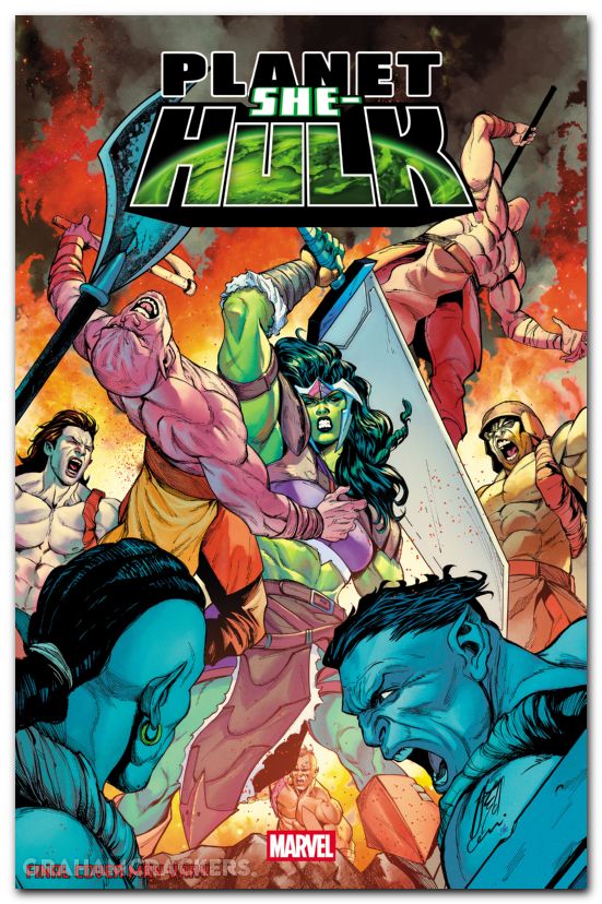 Planet She-Hulk #5 (2025) caselli variant