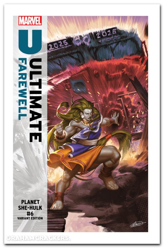 Planet She-Hulk #6 (2025) manhanini ultimate farewell variant
