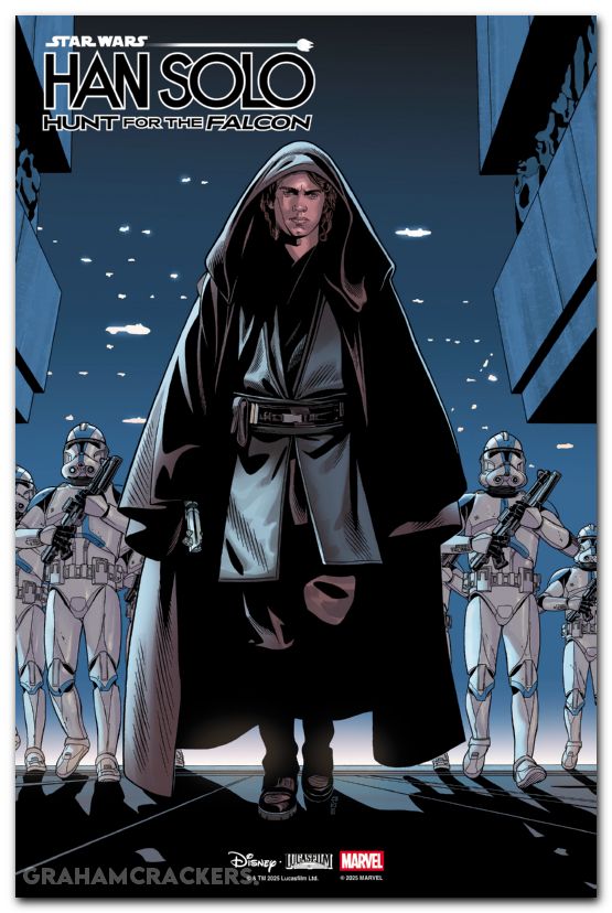 Star Wars Han Solo Hunt For The Falcon #1 (2025) sprouse revenge of the sith 20th anniversary variant