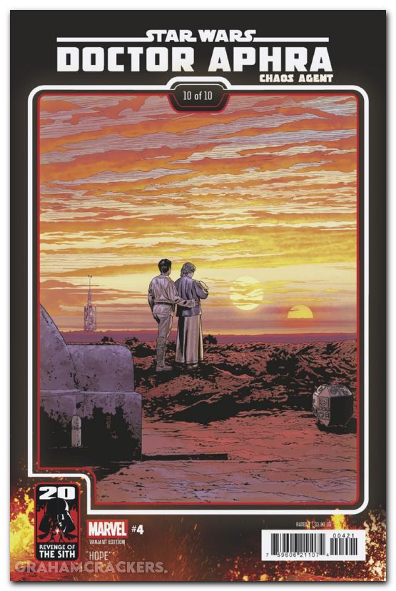 Star Wars Doctor Aphra Chaos Agent #4 (2025) sprouse revenge of the sith 20th anniversary variant