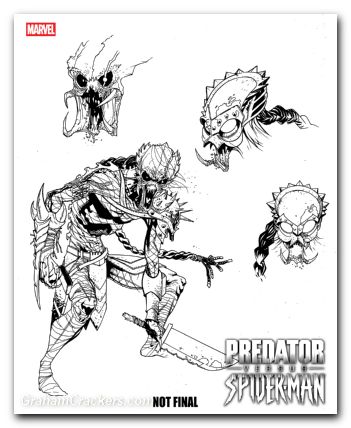 Predator Vs Spider-Man #1 (2025) ferreira design variant