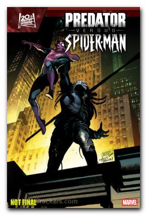 Predator Vs Spider-Man #1 (2025) larraz promo art variant