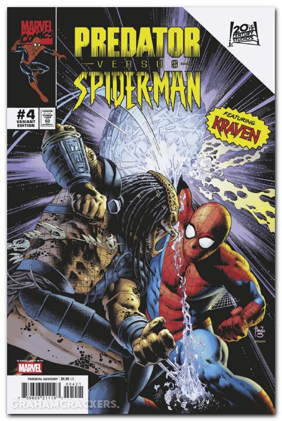 Predator Vs Spider-Man #4 (2025) siqueira variant