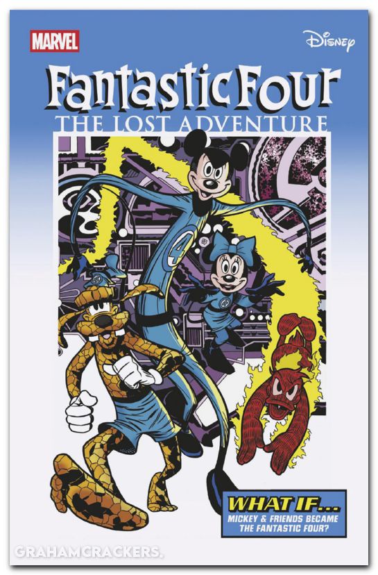 Fantastic Four #3 (2025) mangiatordi disney what if fantastic four homage variant