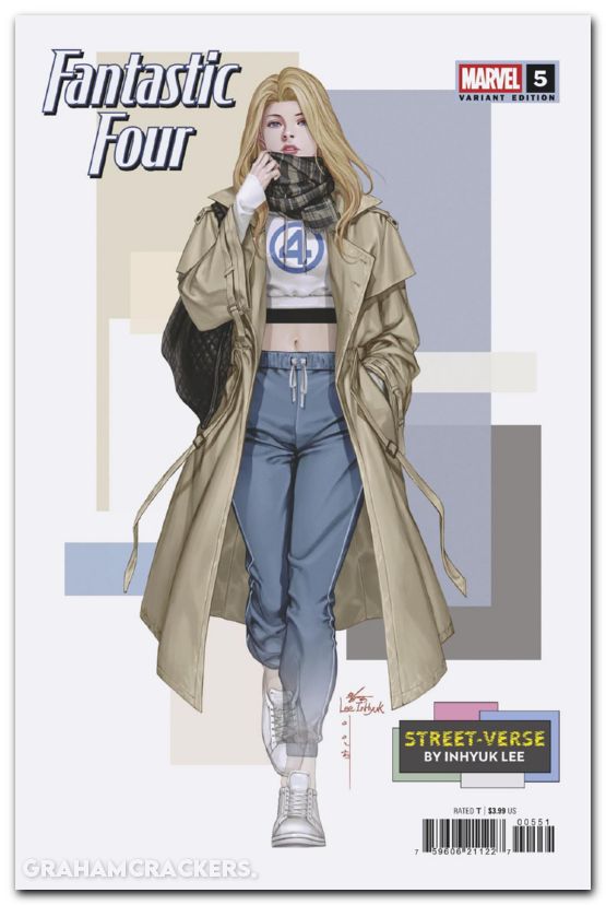 Fantastic Four #5 (2025) lee street-verse variant