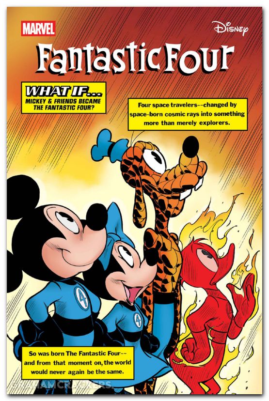 Fantastic Four #6 (2025) bigarella disney what if fantastic four homage variant