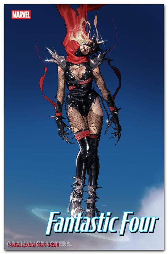 Fantastic Four #9 (2025) swaby invincible woman variant