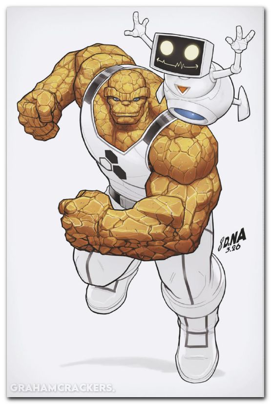 Fantastic Four #10 (2025) nakayama color block white virgin variant