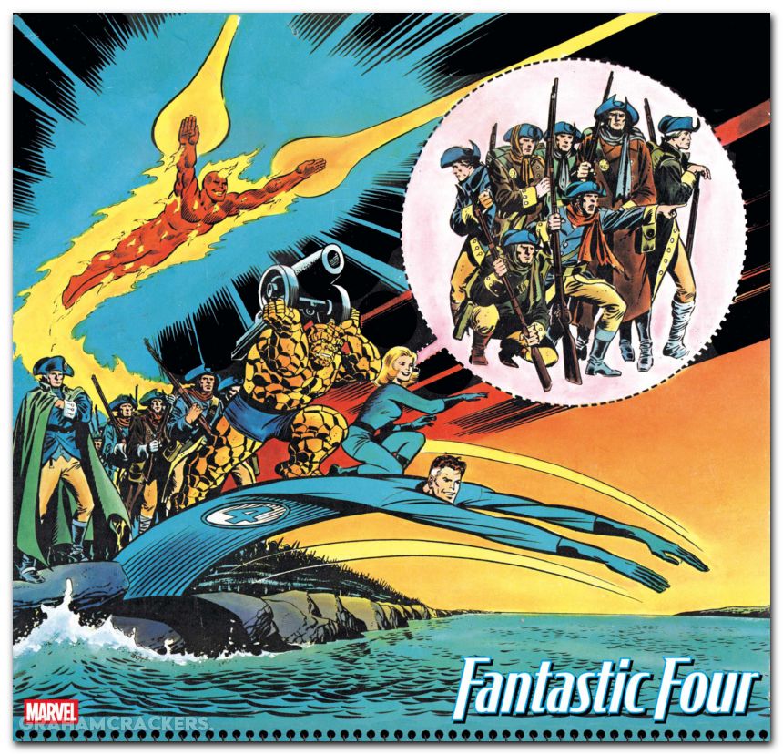 Fantastic Four #12 (2025) sinnott bicentennial calendar hidden gem variant
