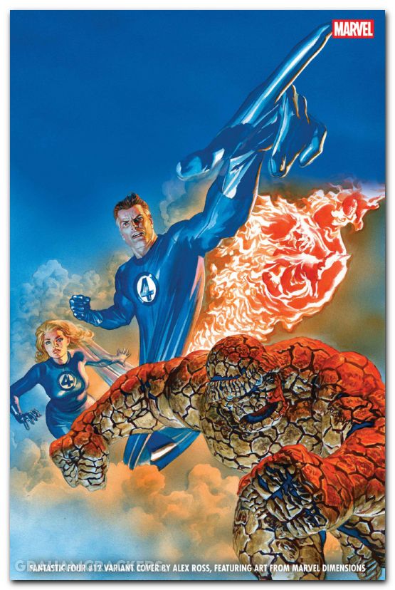 Fantastic Four #12 (2025) ross marvel dimensions variant