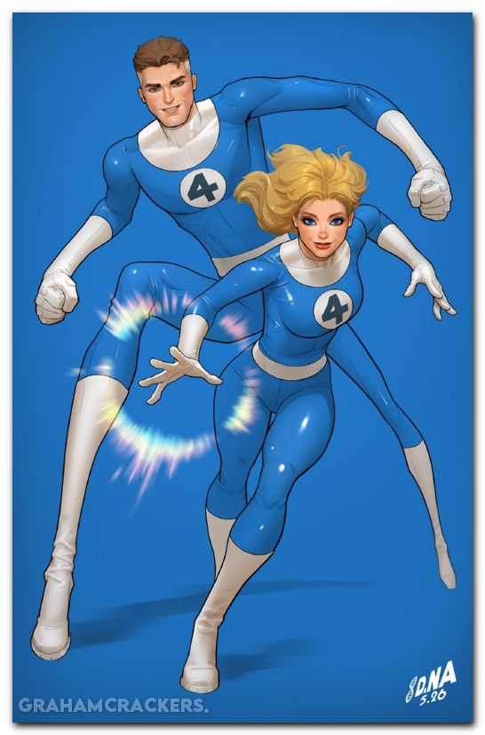 Fantastic Four #14 (2025) nakayama color block blue virgin variant