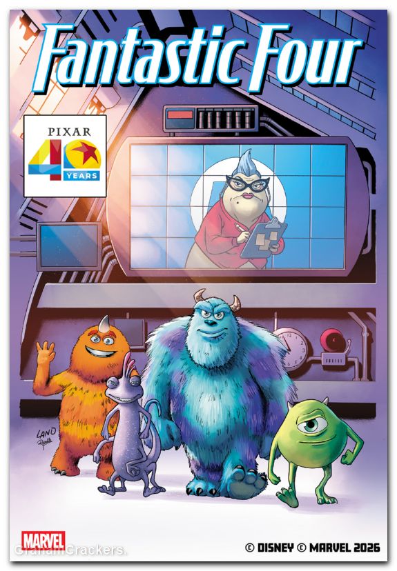 Fantastic Four #16 (2025) land pixar 40th variant