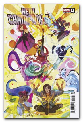 New Champions #1 (2025) baldari variant