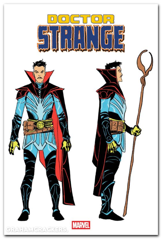Doctor Strange #1 (2025) shaw design variant