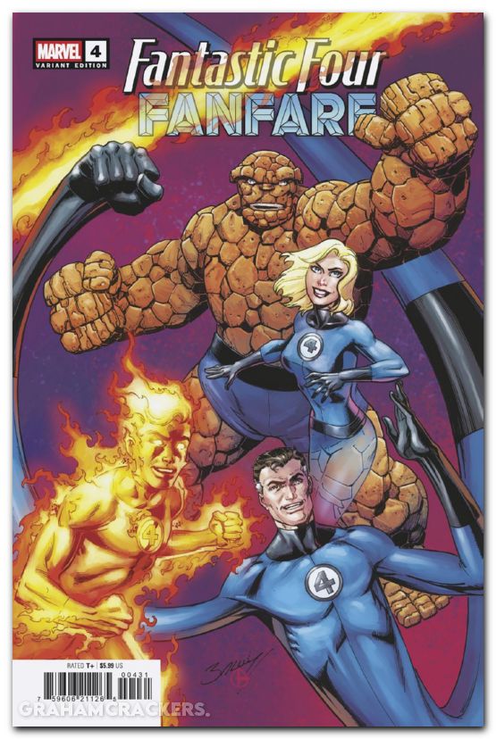 Fantastic Four Fanfare #4 (2025) bagley variant