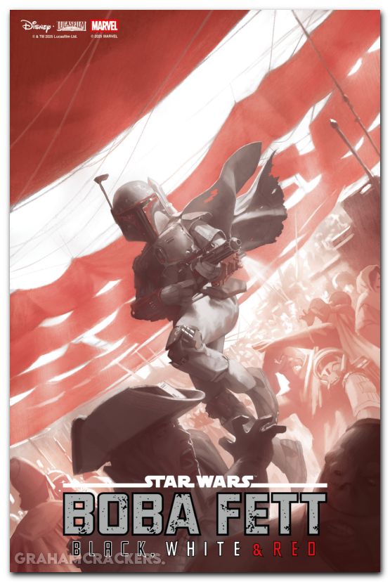 Star Wars Boba Fett Black White And Red #2 (2025) mercado variant