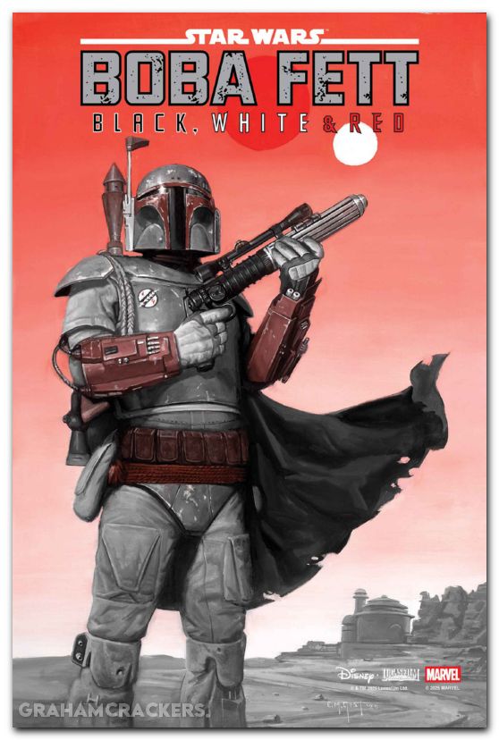 Star Wars Boba Fett Black White And Red #3 (2025)