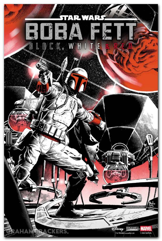 Star Wars Boba Fett Black White And Red #3 (2025) siqueira variant