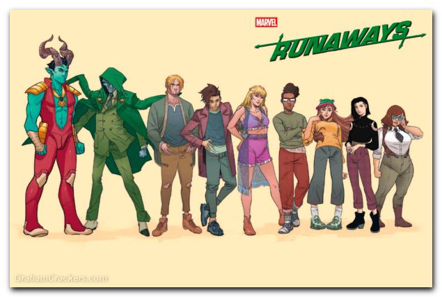 Runaways #1 (2025) casagrande wraparound variant