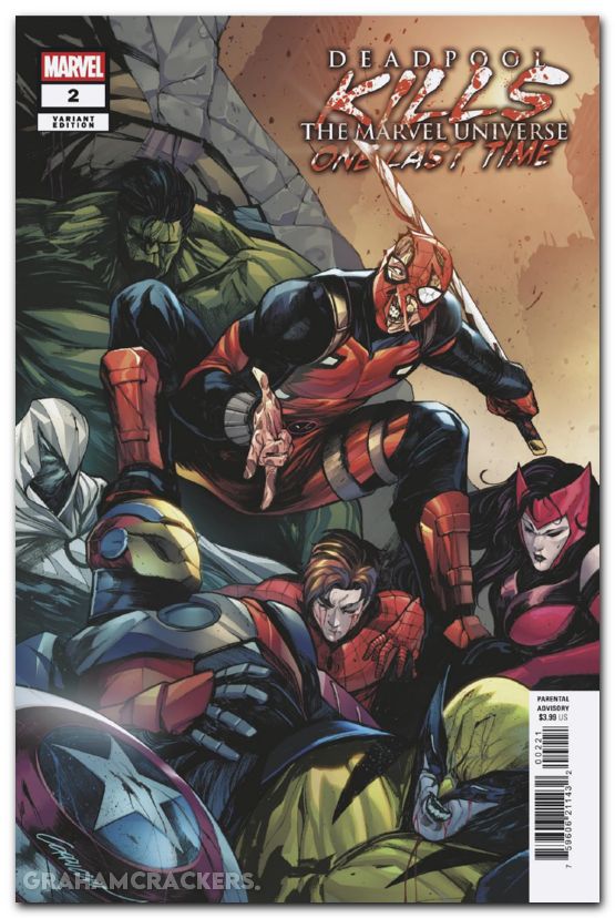Deadpool Kills The Marvel Universe One Last Time #2 (2025) cappuccio variant