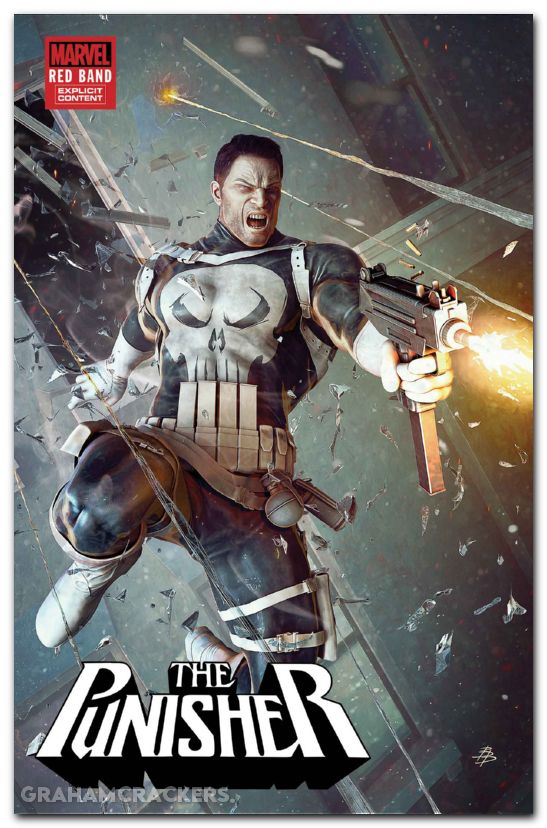 Punisher Red Band #4 (2025) barends variant