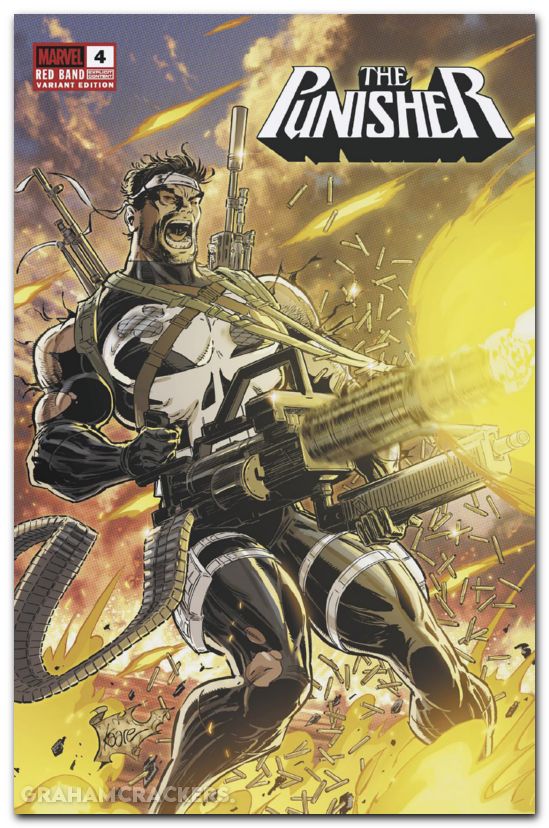 Punisher Red Band #4 (2025) andrews variant