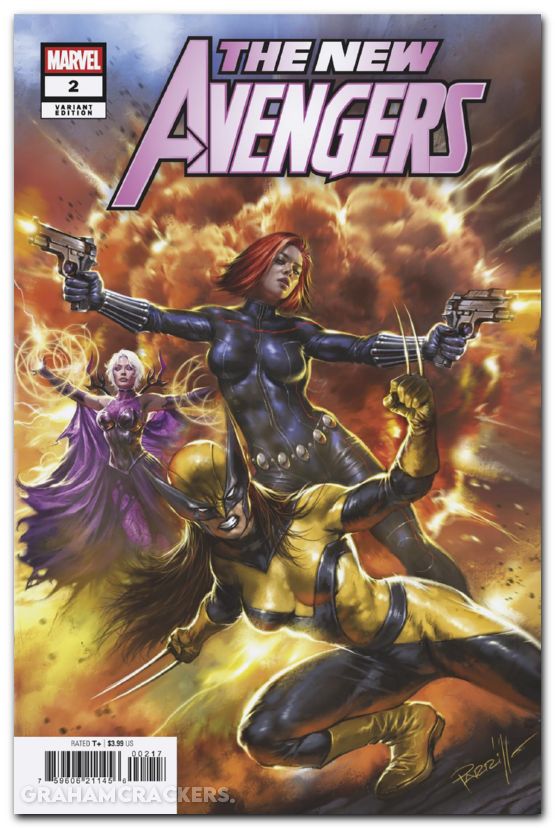 New Avengers #2 (2025) parrillo variant