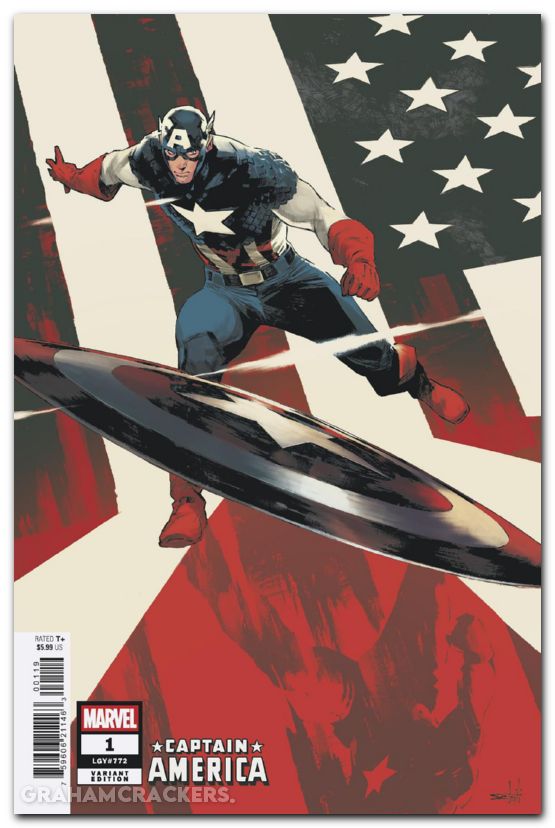 Captain America #1 (2025) schiti variant