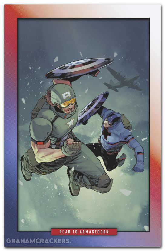 Captain America #2 (2025) third print schiti virgin variant