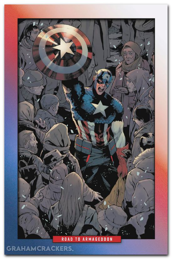 Captain America #4 (2025) second print schiti virgin variant