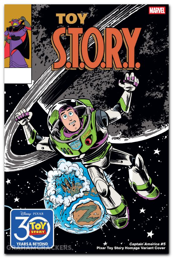 Captain America #5 (2025) forcelloni pixar toy story homage variant