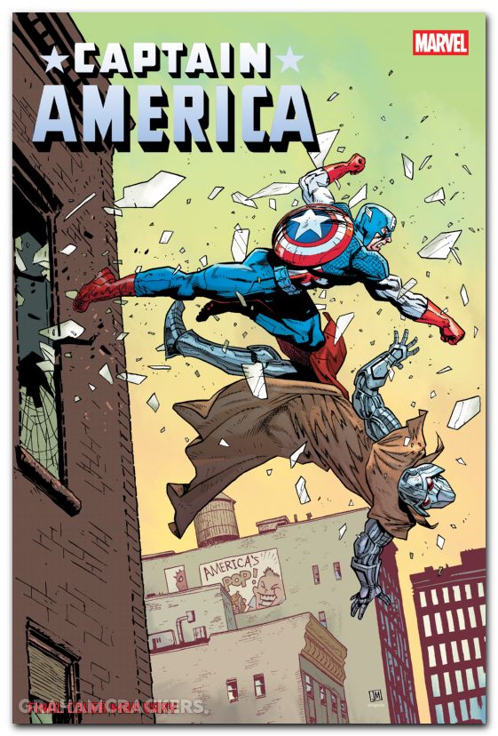 Captain America #10 (2025) mason variant