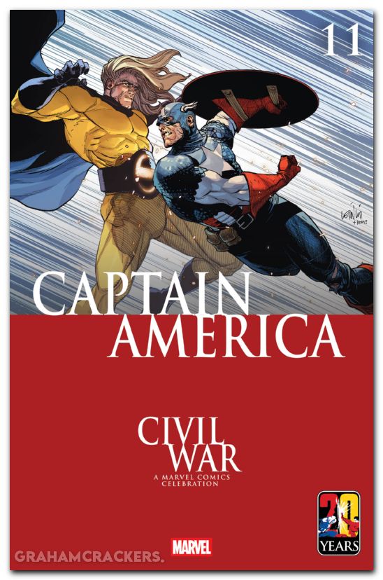 Captain America #11 (2025) yu civil war celebration variant