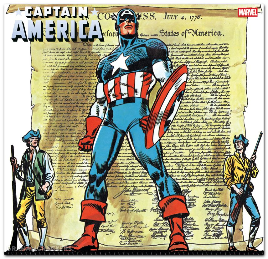 Captain America #13 (2025) romita sr bicentennial calendar hidden gem variant