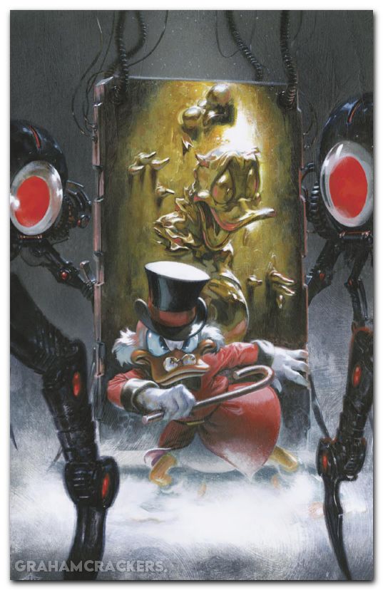 Uncle Scrooge Earths Mightiest Duck #1 (2025) dellotto virgin variant
