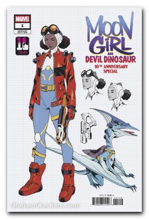 Moon Girl And Devil Dinosaur 10th Anniversary Special #1 (2025) ramcheron design variant