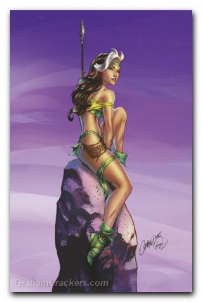Rogue The Savage Land #4 (2025) campbell virgin variant