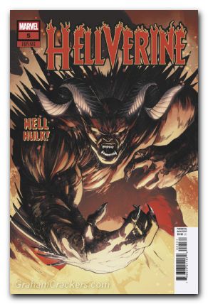 Hellverine #5 (2025) cappuccio spoiler variant