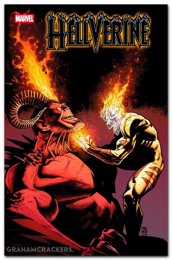 Hellverine #8 (2025) mason variant