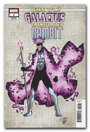 What If Galactus Transformed Gambit #1 (2025) lim design variant