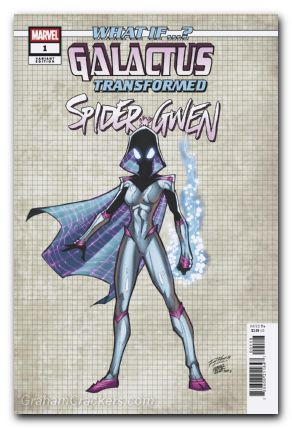 What If Galactus Transformed Spider-Gwen #1 (2025) lim design variant
