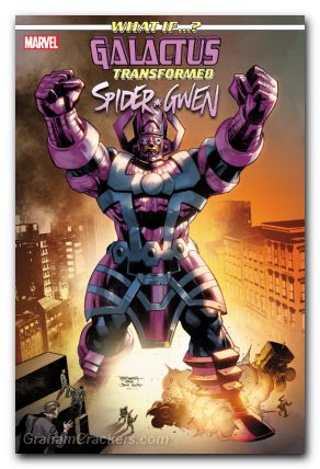 What If Galactus Transformed Spider-Gwen #1 (2025) segovia sci fi homage variant