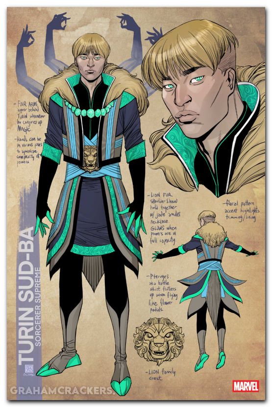 Sorcerer Supreme #7 (2025) chang design variant